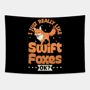 I just really love Swift Foxes - Swift Fox Tapestry