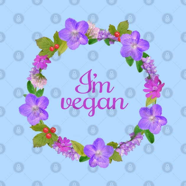 I'm vegan by Purrfect