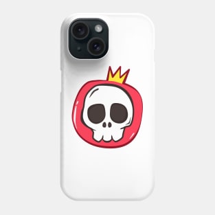 pomegranate skull king Phone Case