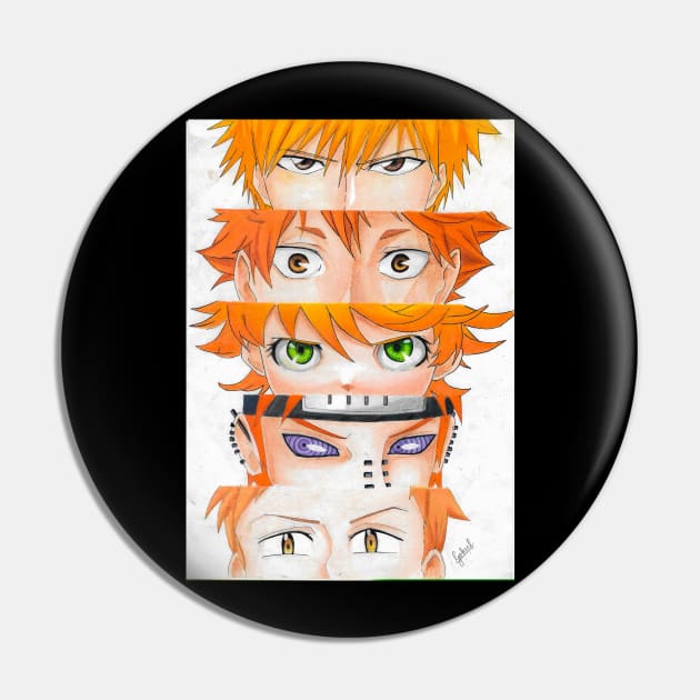 orange haired anime characters Pin by senpai_lvl3000