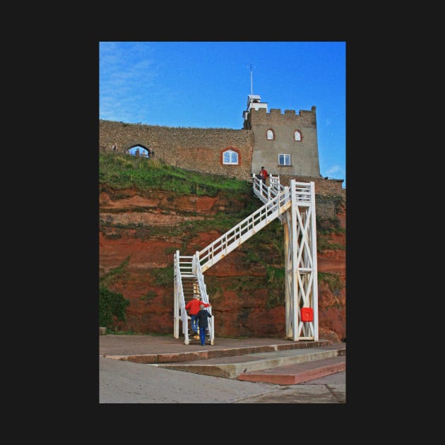 Jacob's Ladder, Sidmouth, Devon by RedHillDigital