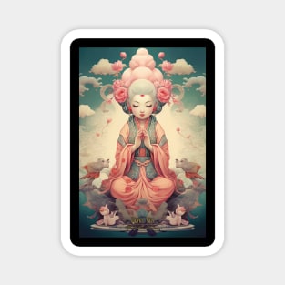 Quan Yin, Goddess of Mercy Design Magnet