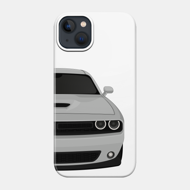 Challenger Grey - Dodge Challenger - Phone Case