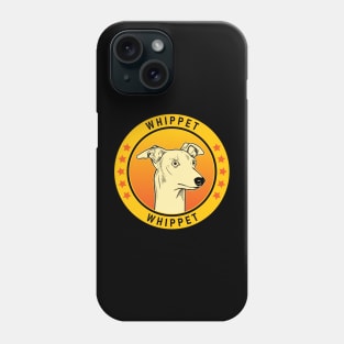 Whippet Dog Portrait Phone Case