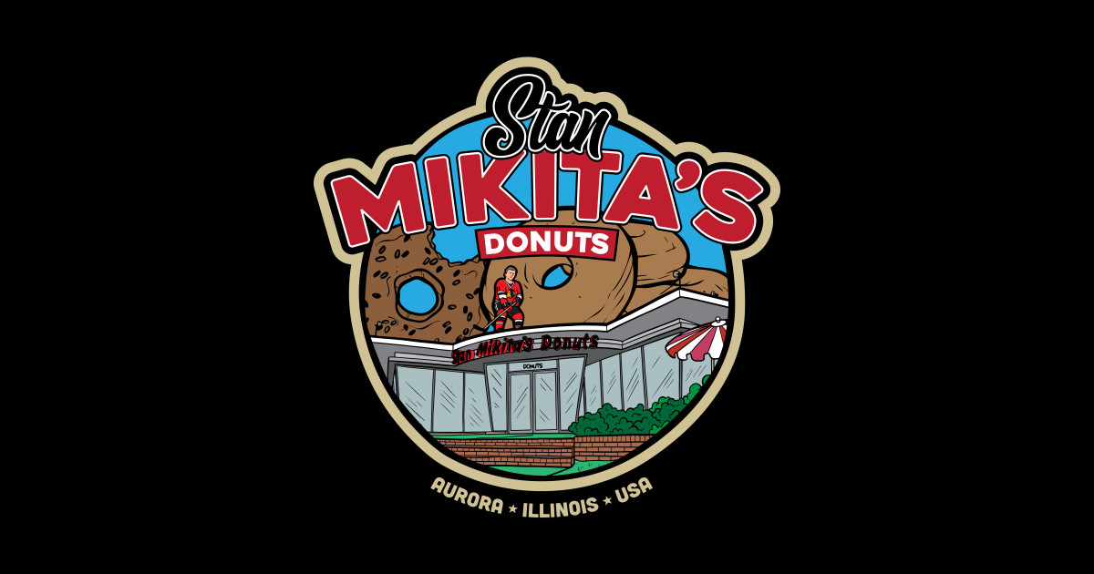 Stan Mikita's Donuts Aurora Illinois Waynes World TShirt TeePublic