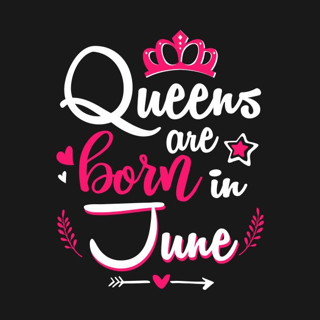 Women Queens Are Born In June by Manonee