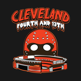 Cleveland Football Fourth and Thirteen T-Shirt