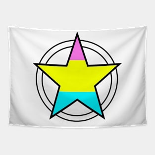 Pansexual Pride Pentacle Tapestry