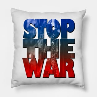 stop the war Pillow