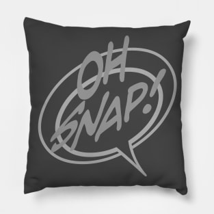 Word Balloon: “Oh Snap!” Pillow