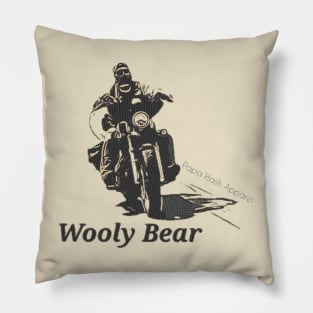 Papa Hash Apparel: Wooly Bear Pillow