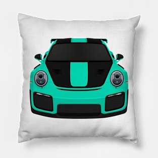 GT2RS Turquoise Pillow