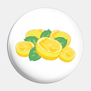 Lemon Mint Splash Pin