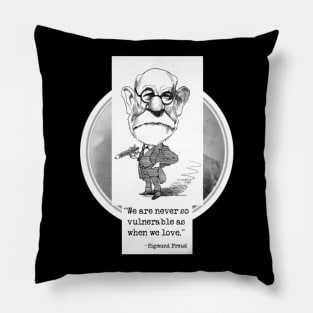 sigmund freud Pillow