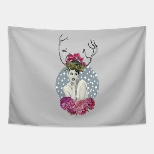 WHITE VELVET Tapestry