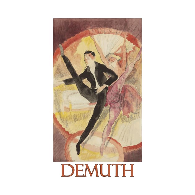 Vaudeville, Two Dancers by Charles Demuth by Naves