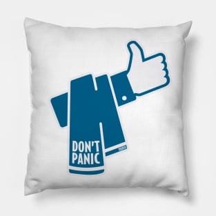 hgttg / Thumb NO PANIC Pillow