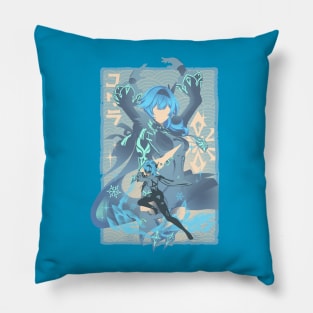 Dance of the Shimmering Wave Eula v2 Pillow