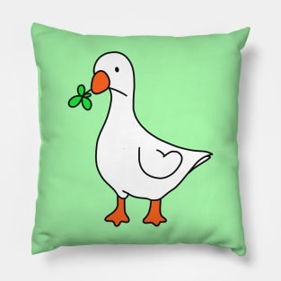 Good Luck Goose Pillow