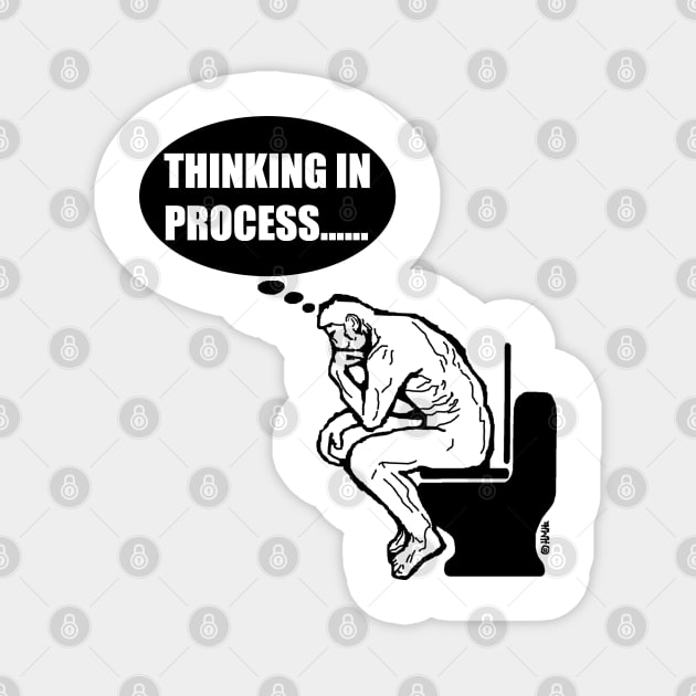 Thinking in Process Magnet by NewSignCreation