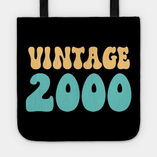 birthday vintage 2000 Tote