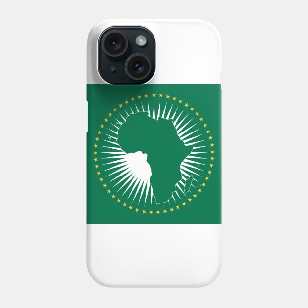 African Union Phone Case by Wickedcartoons