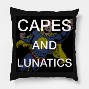 Capes and Lunatics Podcast Pillow