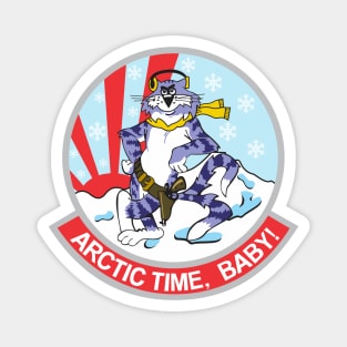 Grumman F-14 Tomcat - Arctic Time, Baby! Magnet