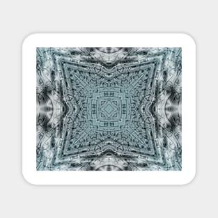 pattern, kaleidoscopic in the style of gothic ornament Magnet