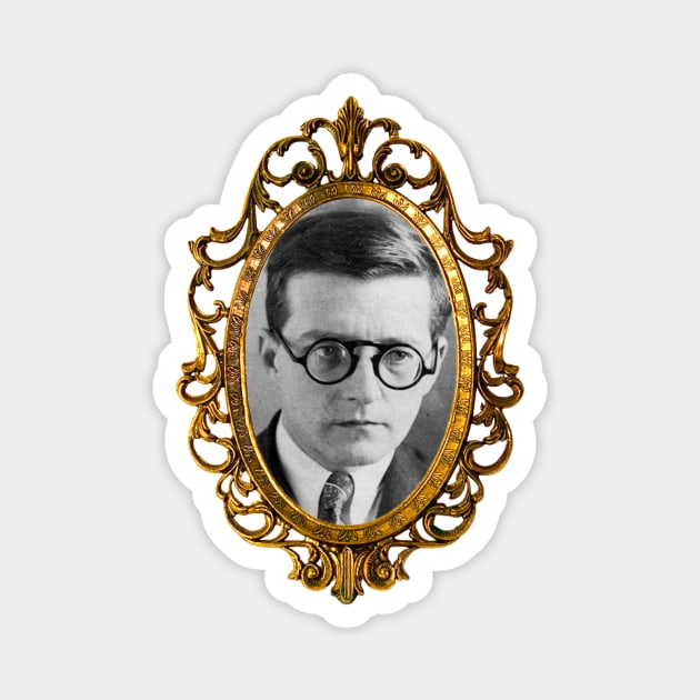 Dmitri Shostakovich Magnet by TheMusicophile