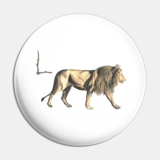 L for lion alphabet illustration Pin