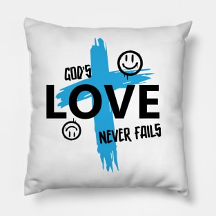 Jesus love never fails Pillow