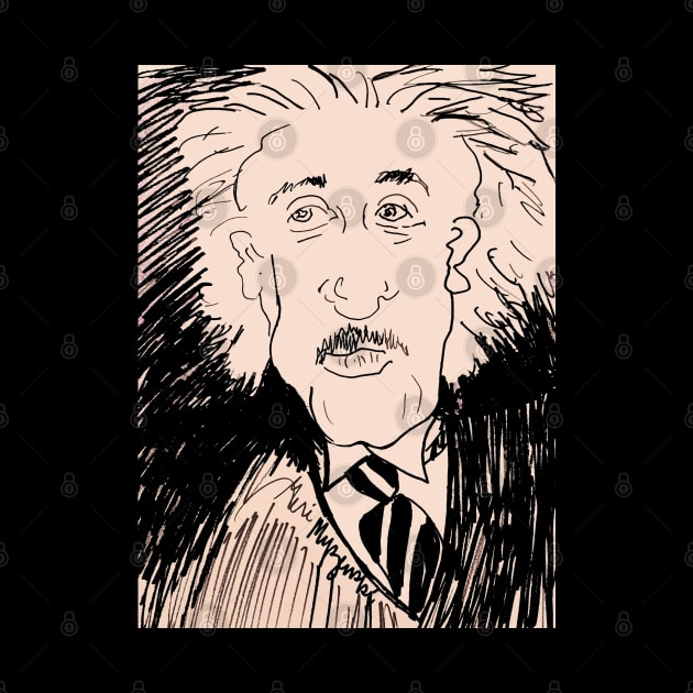 Albert Einstein by TheArtQueenOfMichigan 