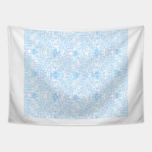 Blue Lines Tapestry