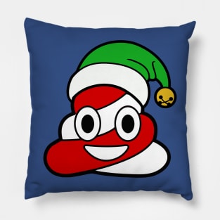 Elf Poop Emoji Pillow