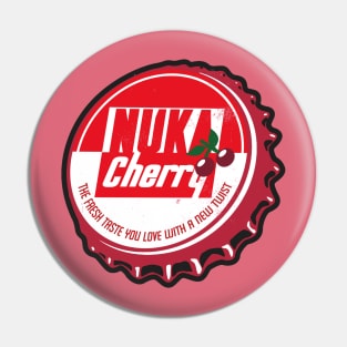 Vintage Nuka Cherry Soda Bottlecap Pin