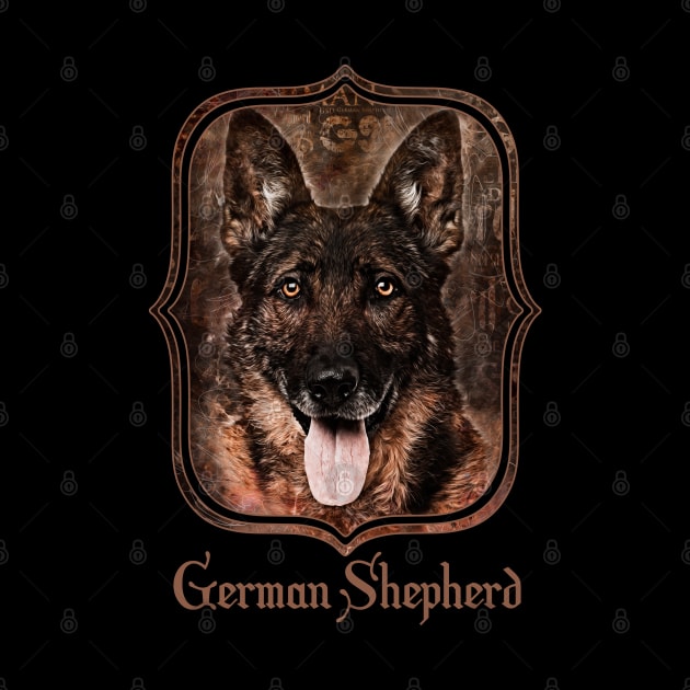 German Shepherd Dog - GSD by Nartissima