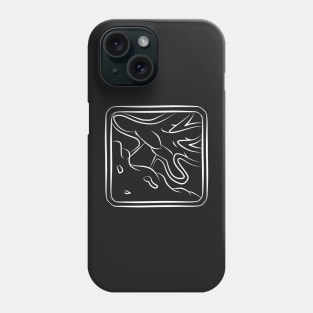 Warlock Class Icon (White) Phone Case