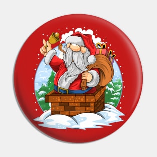 Santa Claus Christmas Eve Pin