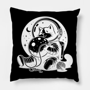 Cat Astronaut (AstroCat) Pillow