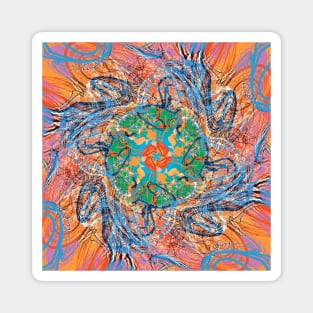 Marbling 14 Magnet