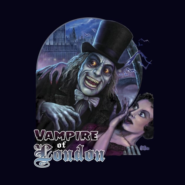 Vampire of London by monstermangraphic