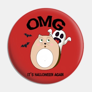 OMG - it's Halloween again Pin