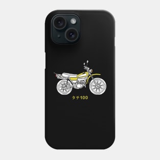 Vintage Dirt Bike Phone Case