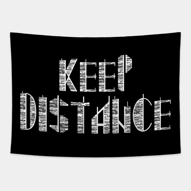 Keep Distance Tapestry by GoadGears