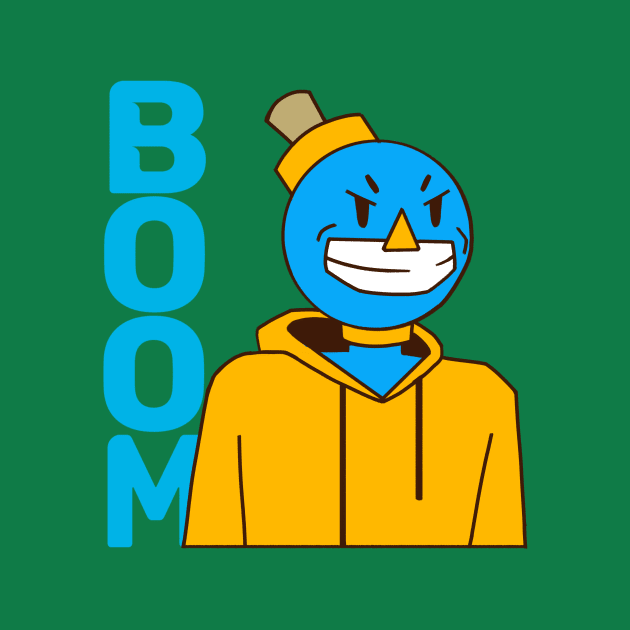 "Boom" Bomb Shirt by Nessley_Art