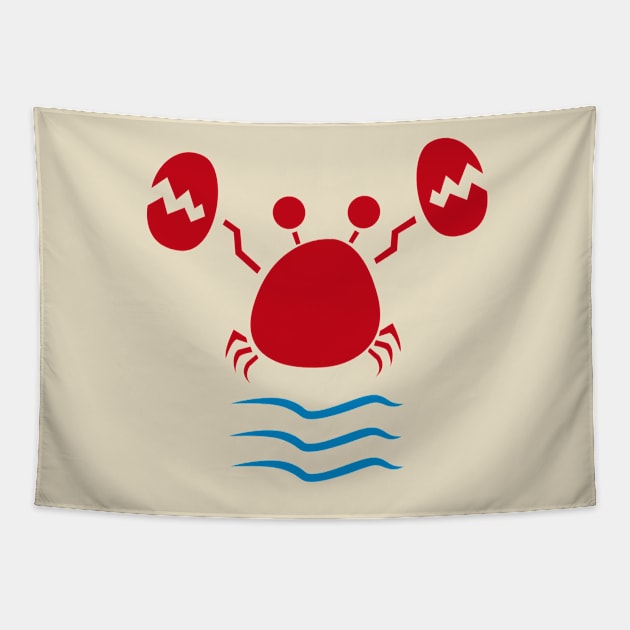 Crab Tapestry by DanielCostaart