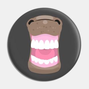 Funny laughing horse mouth cartoon Pin