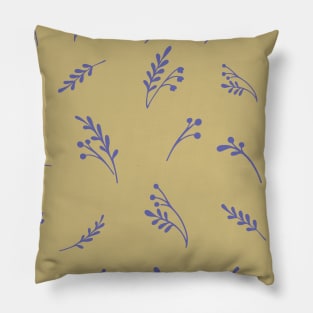 Botanical background Pillow