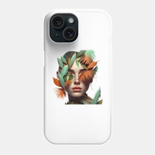 Digital hyperrealism Phone Case